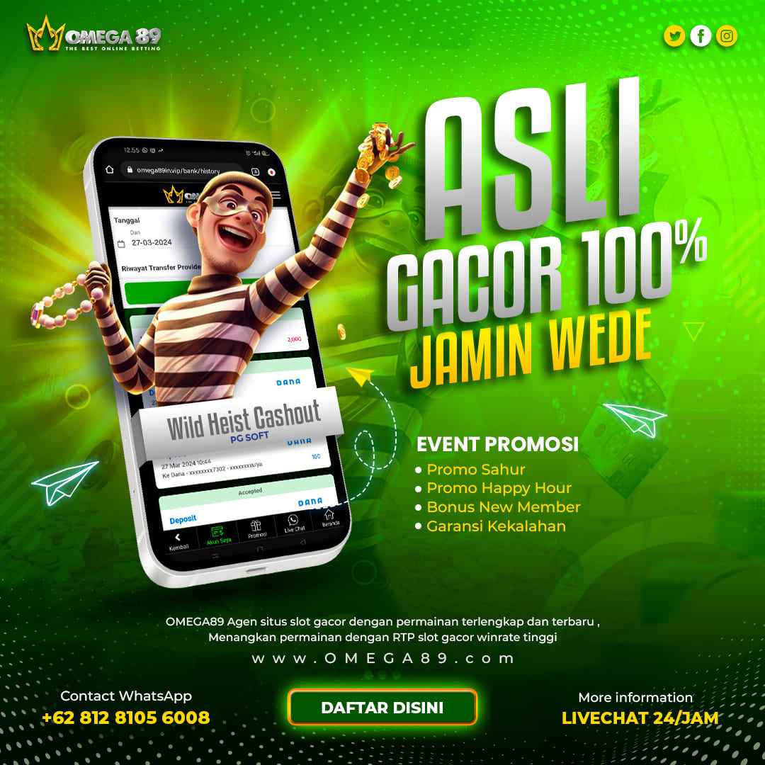 Omega89 = Situs Game Slot Online Gacor & Bandar Sportsbook Terpercaya Di Indonesia image 1